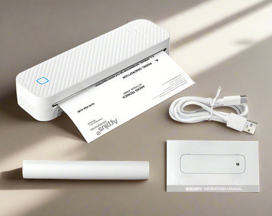 Print Luna Thermal Pro Bluetooth Printer – White